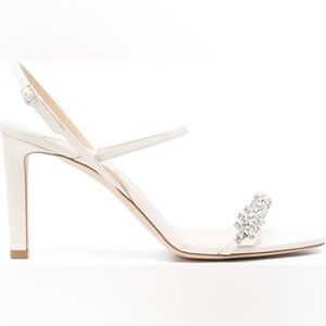 Jimmy Choo Meira 85 Latte Heels